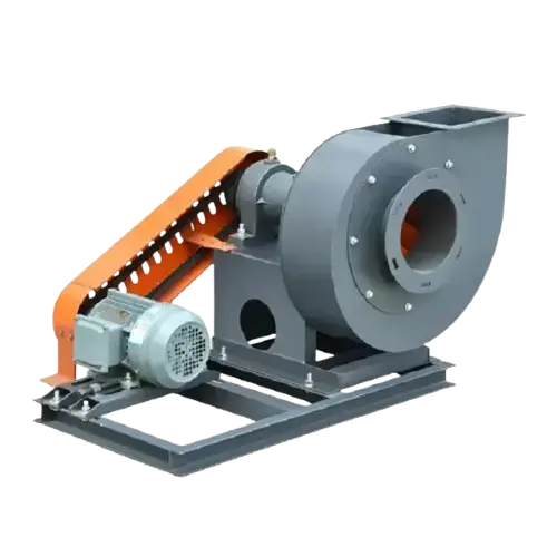 Ventilator z induciranim vlekom