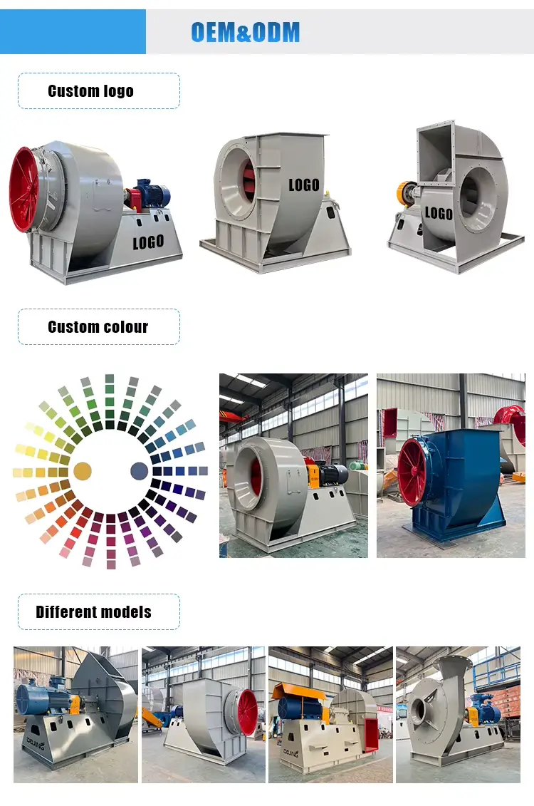 Type D High Pressure Centrifugal Fan
